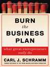 Cover image for Burn the Business Plan